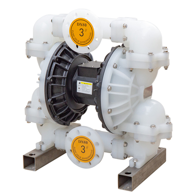 AC220V/DC24V Bomba de diafragma pneumática Densidade do fluido ≤1200kg/M3 Alumínio