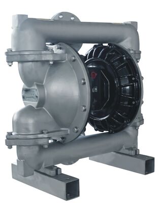 Bomba Pneumática de Diafragma PTFE de 120psi para Manuseio de Partículas Sólidas Bomba de Diafragma Pneumática