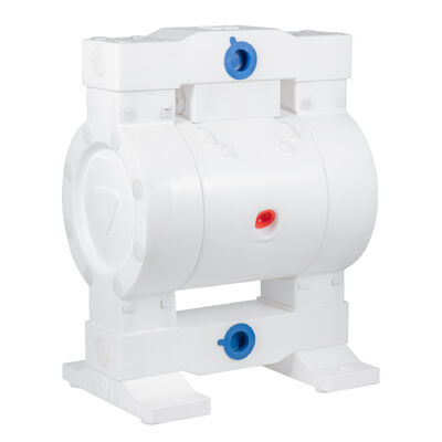 Bomba de diafragma pneumática PTFE material de baixa pressão personalizável para indústria química de águas residuais