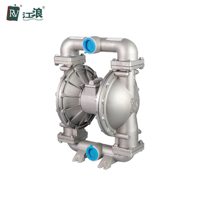 Bomba de diafragma pneumática pneumática 2&quot; produto comestível sanitário de aço inoxidável completo