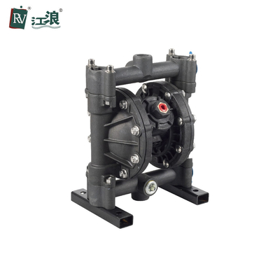 25 mm bomba de diafragma duplo de ar 0,37KW taxa de fluxo até 150L/min
