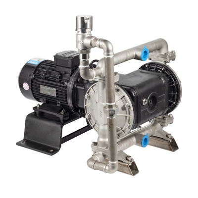 Pomba de diafragma a motor de aço inoxidável 304 com potência de motor de 1,5 kW