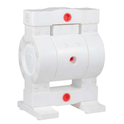 RV Full PTFE Pneumatic Diaphragm Pump com pressão máxima de 7 bar e velocidade máxima recíproca de 400 cpm