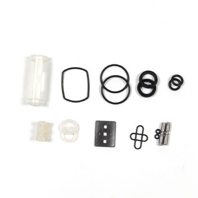 Bomba de diafragma de plástico pneumático com pressão de trabalho máxima de 120 psi, taxa de fluxo de 40 gpm e material de diafragma PTFE