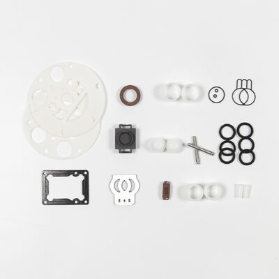 Bomba Pneumática de Duplo Diafragma com Pressão Máxima de 120psi, Vazão de 40gpm e Diafragma de PTFE