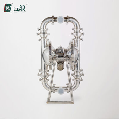 Bomba Pneumática de Diafragma Duplo Sanitária de Grau Alimentício de 2 polegadas com Certificado Alimentício