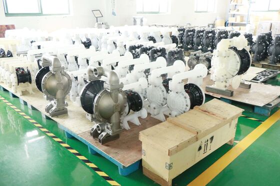 Bomba Pneumática de Diafragma Duplo Sanitária de Grau Alimentício de 2 polegadas com Certificado Alimentício