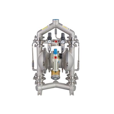 Bomba de diafragma pneumática de fibra de carbono de 2 polegadas para tratamento de águas residuais