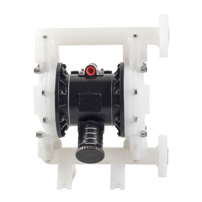 PVDF Shell Air Operated Double Diaphragm Pump com pressão máxima de 120 psi e fluxo máximo de 40 gpm para tratamento de águas residuais