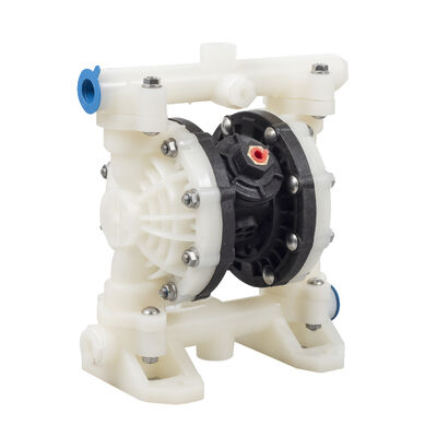 Bomba de Diafragma AODD de Plástico RV com Diafragma de PTFE em Material PP e Pressão Máxima de 100psi
