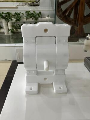 Bomba de diafragma pneumática PTFE material de baixa pressão personalizável para indústria química de águas residuais