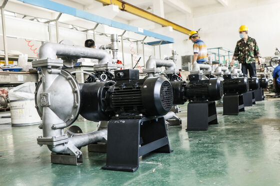 Bomba de Diafragma Operada a Ar Certificada CE com Vazão de 340L/M e Fonte de Energia Pneumática