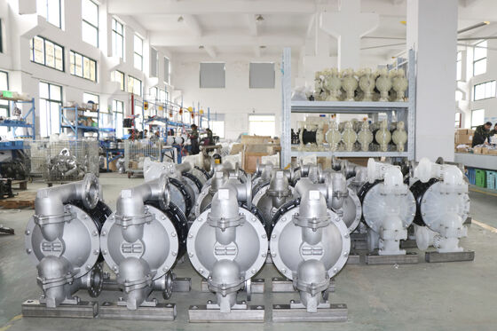 Bomba de Diafragma Operada a Ar Certificada CE com Vazão de 340L/M e Fonte de Energia Pneumática