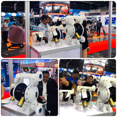 Bomba de diafragma a ar de alumínio com caudal de 57 L/M para tratamento de água