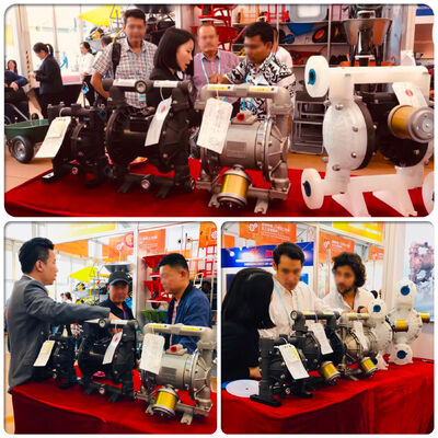 Bomba de diafragma a ar de alumínio com caudal de 57 L/M para tratamento de água