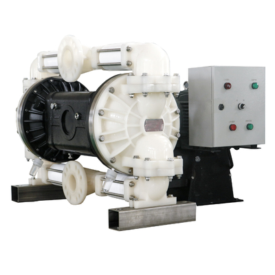 Bomba de diafragma movida a motor com combustível 5.5KW da polegada PVDF do motor elétrico 3