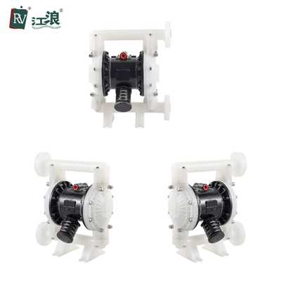 1&quot; bomba de diafragma do ar para o descorante com a válvula de bola 151lpm do elastómetro PTFE do nitrilo
