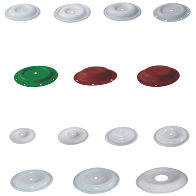 Material pneumático do diafragma de Ptfe da bola de 3 peças da bomba de diafragma da polegada