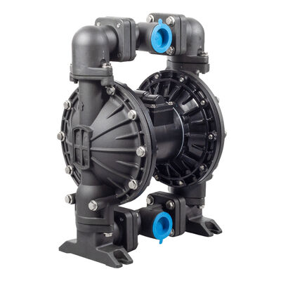 Nova bomba de diafragma pneumática de projeto com vazão de 340L/M e pressão máxima de 120 psi para aplicações industriais